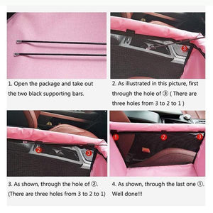 Upgrade Portable Pet Car Booster Seat