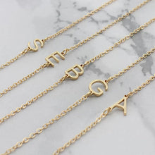 Ladda upp bild till gallerivisning, Inledande bezel diamanthalsband
