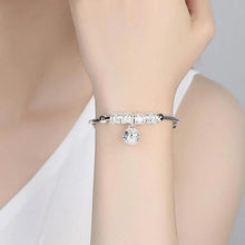 Ladda upp bild till gallerivisning, Blomma Genomresa Pärla Klocka Armband
