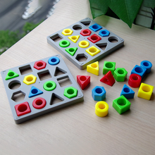 Ladda upp bild till gallerivisning, Formmatchning och färgsensoriskt pedagogiskt spel
