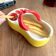 Ladda upp bild till gallerivisning, Rolig pommes frites askkopp eller tallrik
