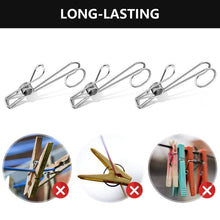 Ladda upp bild till gallerivisning, Rostfritt stål Metal Long Tail Clip (6 st/set)
