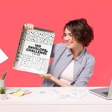 Ladda upp bild till gallerivisning, 100 Kuvert Savings Challenge Pärm
