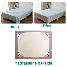 Ladda upp bild till gallerivisning, Fästelement för lakan, justerbara elastiska band med triangelband

