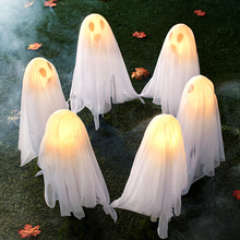 Ladda upp bild till gallerivisning, Halloween dekoration LED-ljus hängande spöke

