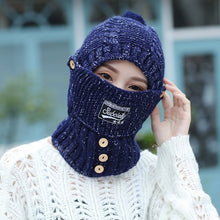 Ladda upp bild till gallerivisning, 🧣Vindtät varm mössa med halsduk
