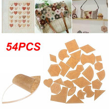 Ladda upp bild till gallerivisning, Patchwork Quilting Template Set
