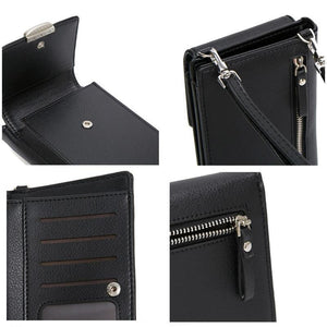 Elegant crossbody-telefonväska med flera platser