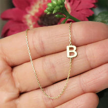 Ladda upp bild till gallerivisning, Inledande bezel diamanthalsband
