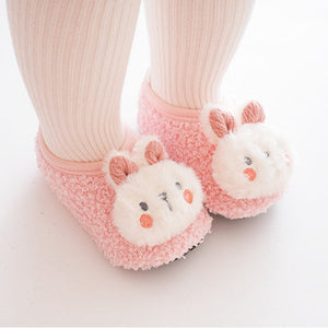 Söta Päls Baby Sock Skor