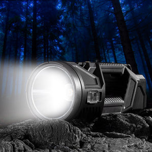 Stark utomhus multifunktions LED-ficklampa