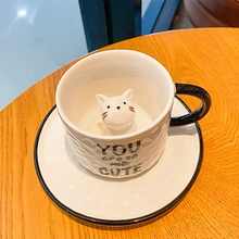 Ladda upp bild till gallerivisning, 3D djurkaffemugg
