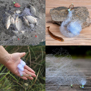 Explosiv krok fisknät