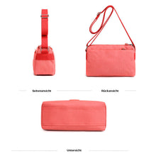 Ladda upp bild till gallerivisning, Damer casual flerlagers moderiktig nylon enkel crossbody-väska
