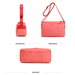 Damer casual flerlagers moderiktig nylon enkel crossbody-väska