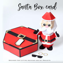 Ladda upp bild till gallerivisning, 🎅3D Santa Claus Prank Pop-up Box kort🥳
