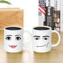 Ladda upp bild till gallerivisning, Emoji tryckt keramisk mugg
