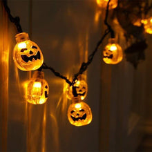 Ladda upp bild till gallerivisning, Sträng Ljus för Halloween Pumpa

