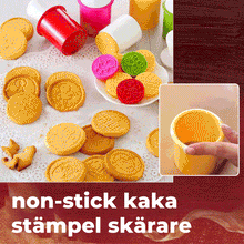 Ladda upp bild till gallerivisning, Non-stick kakstämpel set
