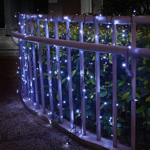 100 LED solcellsdrivna ljusslingor