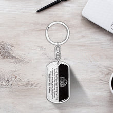 Ladda upp bild till gallerivisning, Keepsake for Granddaughter Keychain
