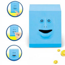 Ladda upp bild till gallerivisning, Electric funny face piggy bank
