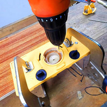 Ladda upp bild till gallerivisning, Träbearbetning 35 mm gångjärnshål jig guide
