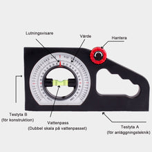Ladda upp bild till gallerivisning, 2 in 1 Vattenpass &amp; Lutningsmätare

