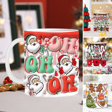 Ladda upp bild till gallerivisning, 3d jul gingerman keramisk kaffemugg
