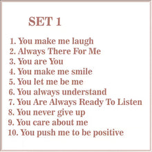 Ladda upp bild till gallerivisning, &quot;Reasons Why You Are My Friend&quot; Friendship Gift
