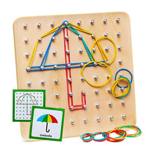 Ladda upp bild till gallerivisning, Geoboard av trä
