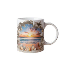 Ladda upp bild till gallerivisning, Mugg i strandstil
