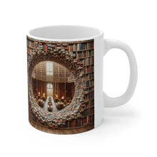 Ladda upp bild till gallerivisning, 3D bokhyllor Bibliotek Bokälskare Keramisk mugg

