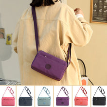 Ladda upp bild till gallerivisning, Damer casual flerlagers moderiktig nylon enkel crossbody-väska
