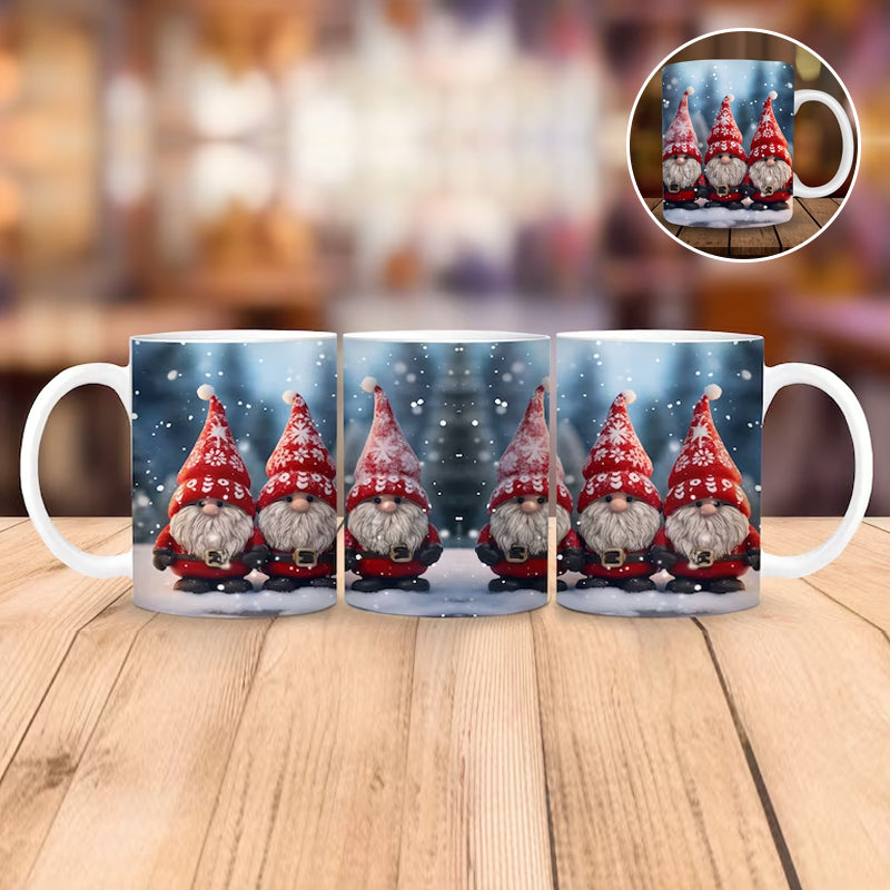 Mugg med jultomte