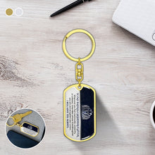 Ladda upp bild till gallerivisning, Keepsake for Granddaughter Keychain
