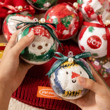 Ladda upp bild till gallerivisning, 🎄🧦Kreativ presentask med runda bollar och julstrumpor
